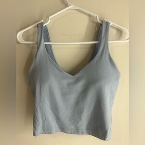 Lululemon Athletica Light Blue Tank Top